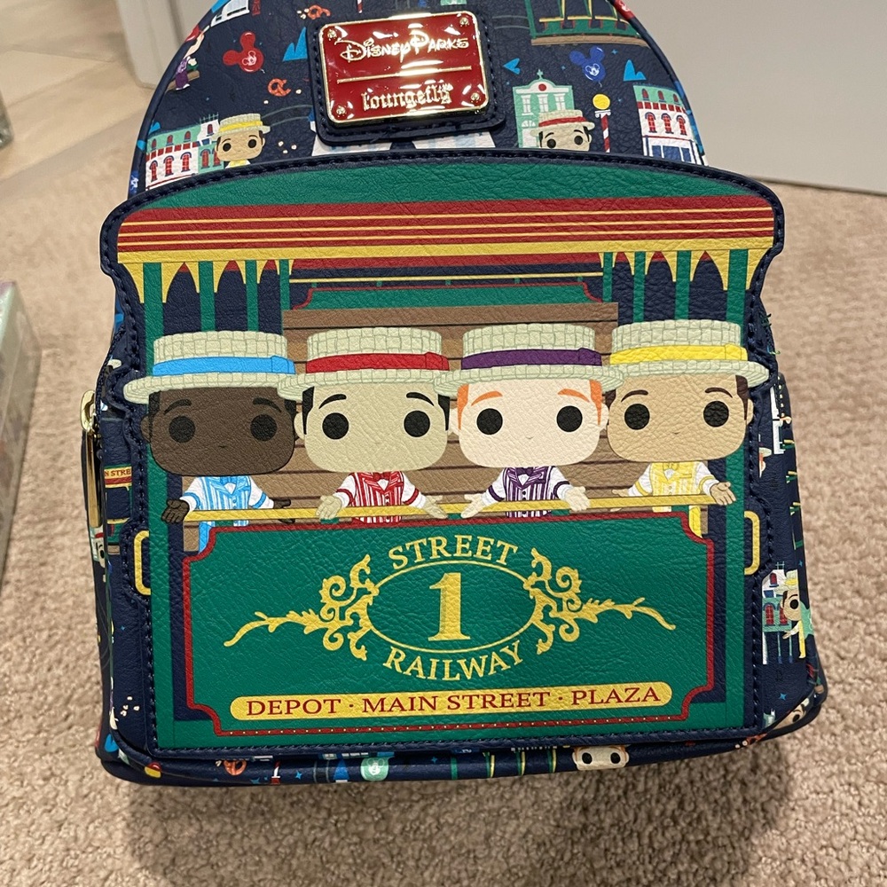 Disney Loungefly Mini Backpack. - Picture 1 of 7